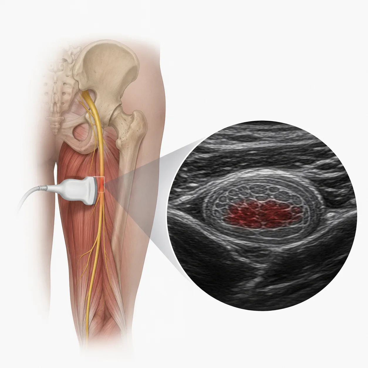 Ultrasonographic diagnosis of intraneural hemorrhage of the sciatic nerve