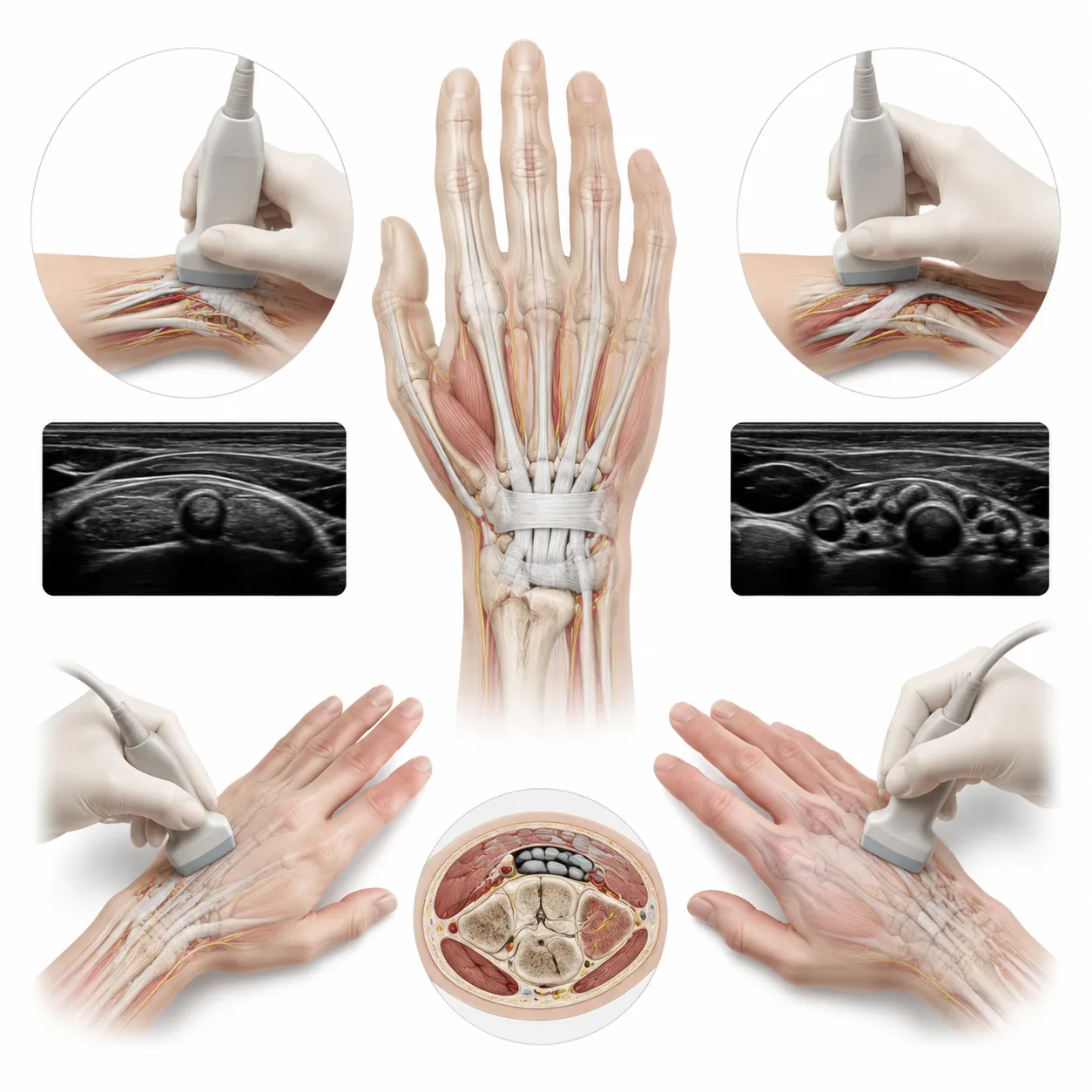 EURO-MUSCULUS/USPRM Dynamic Ultrasound Protocols for Wrist and Hand