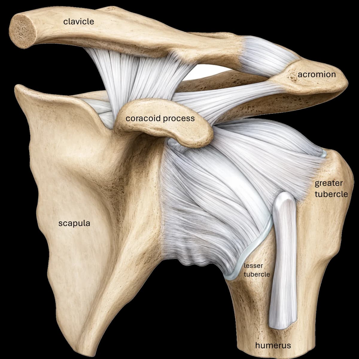 Shoulder landmarks